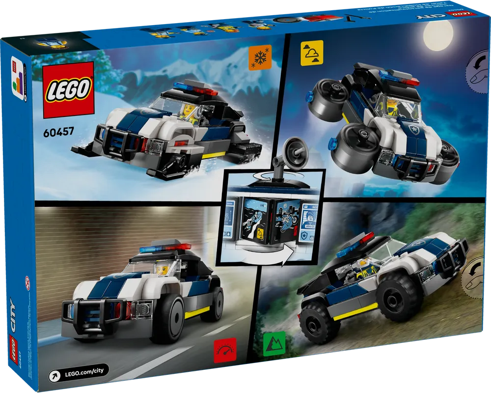 LEGO City 60457 - Custom Police Car garage - Authentic LEGO Set Image 12