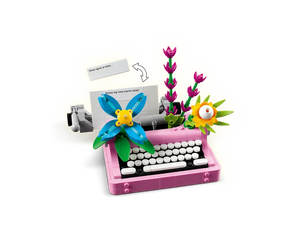 LEGO Creator 31169 - Typewriter with Flowers - Authentic LEGO Set Image 4