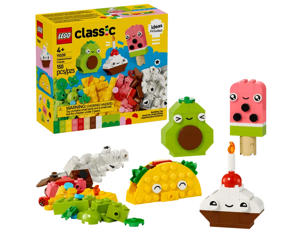 LEGO Classic 11039 - Creative Food Friends - Authentic LEGO Set Main Image