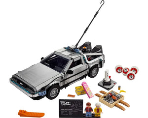 LEGO LEGO Ideas &#40;CUUSOO&#41; 10300 - Back to the Future Time Machine - Authentic LEGO Set Image 2