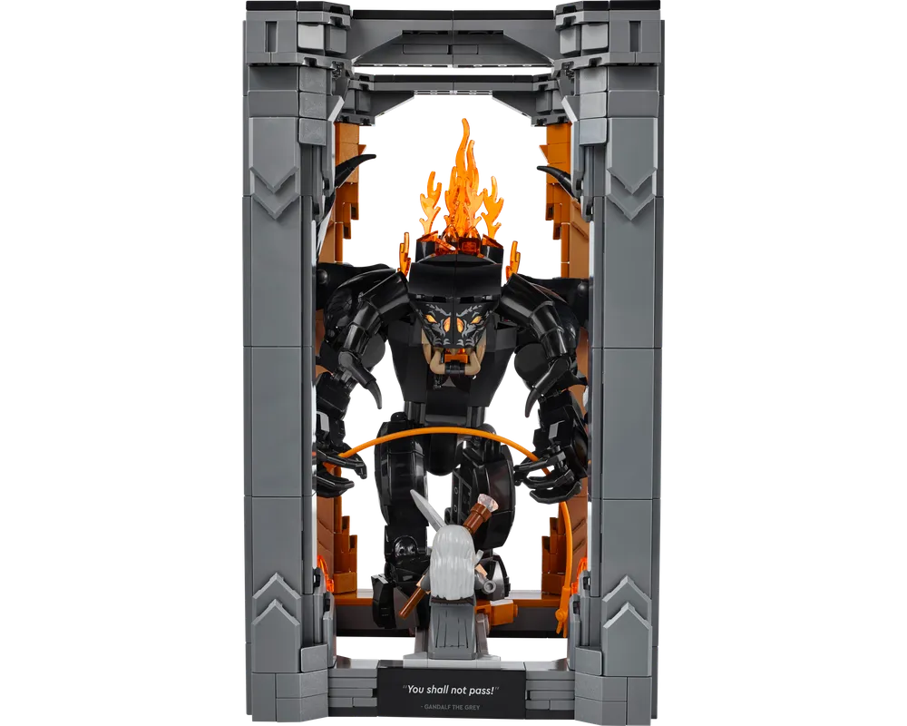 LEGO The Hobbit and The Lord of the Rings 10367 - The Lord of the Rings: Balrog Book Nook - Authentic LEGO Set Image 16