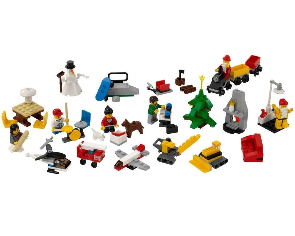 LEGO Holiday & Event 2824 - Advent Calendar 2010, City - Authentic LEGO Set Image 2