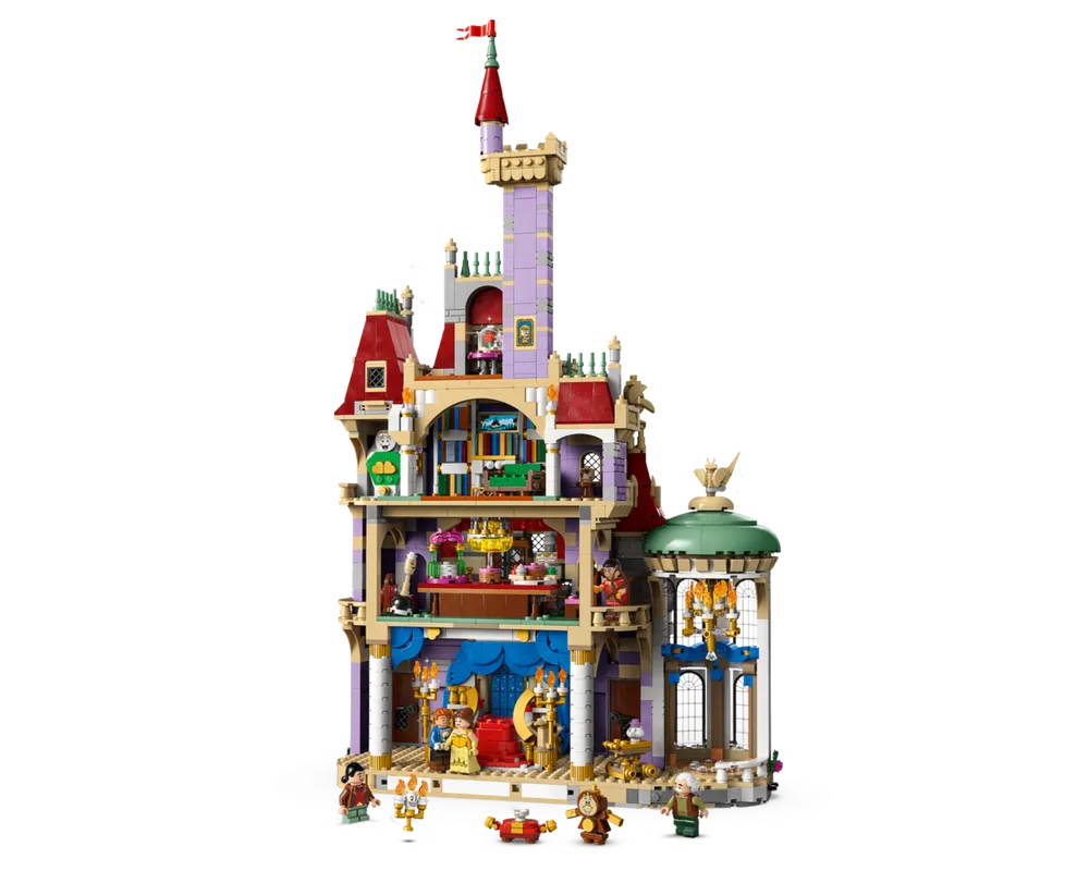 LEGO Disney 43263 - Beauty and the Beast Castle - Authentic LEGO Set Image 4