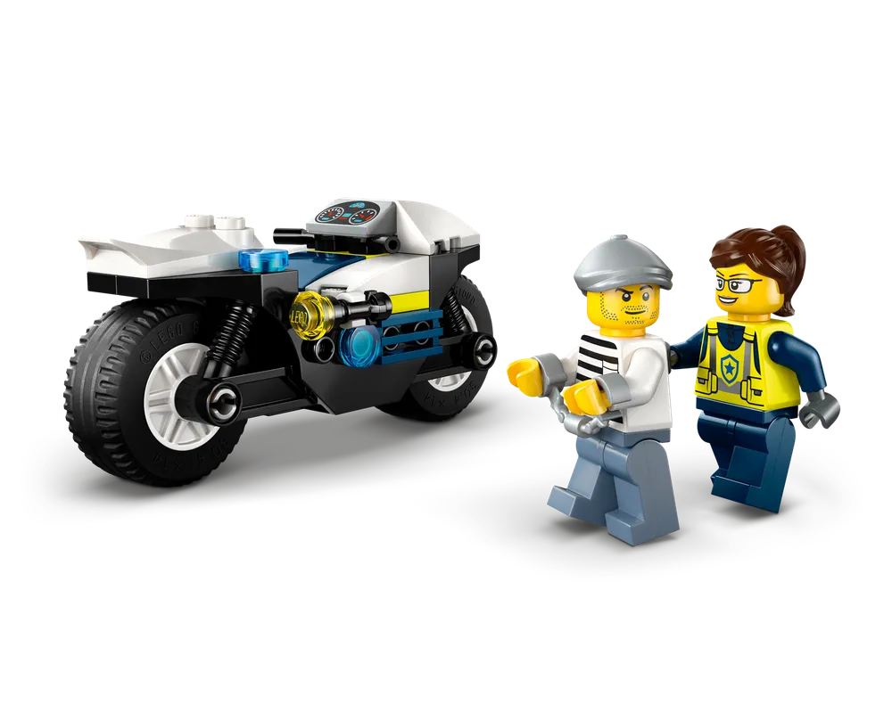 LEGO City 60455 - Police Motorcycle chase - Authentic LEGO Set Image 12