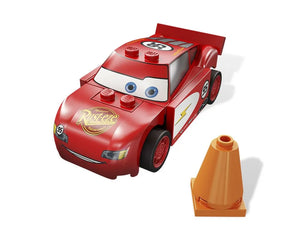 LEGO Cars 8200 - Radiator Springs Lightning McQueen With instructions - No box - Authentic LEGO Set Image 2