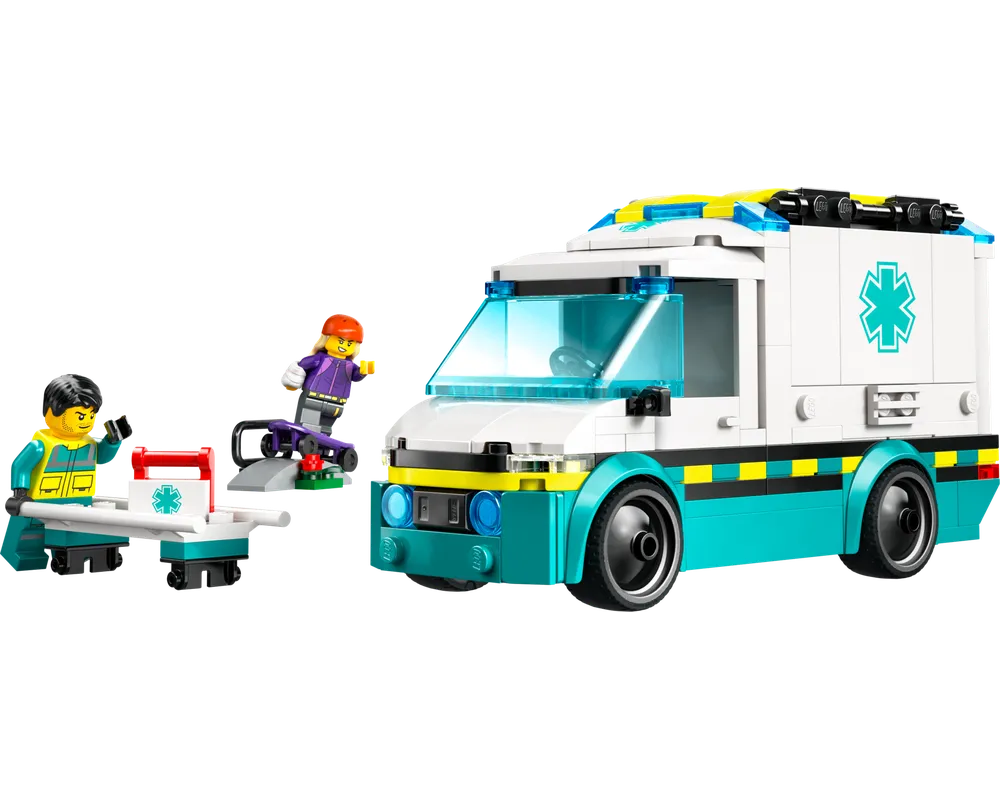 LEGO City 60451 - Emergency Ambulance - Authentic LEGO Set Image 2