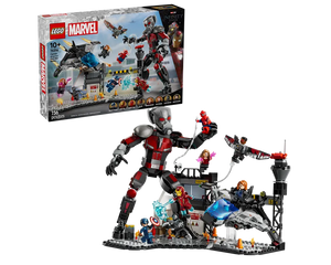 LEGO Super Heroes 76314 - Captain America: Civil War Battle - Authentic LEGO Set Main Image