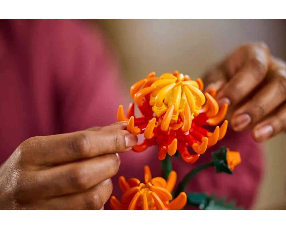 LEGO Botanicals 10368 - Chrysanthemum - Authentic LEGO Set Image 8