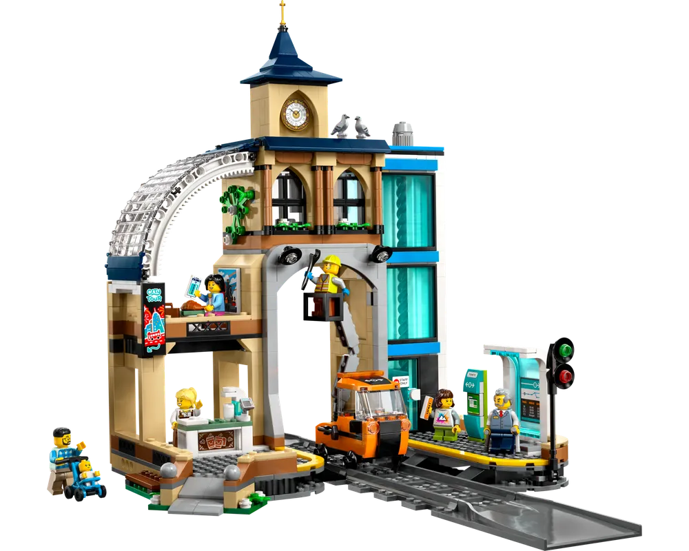 LEGO City 60469 - 1 - Central Train Station - Authentic LEGO Set Image 19