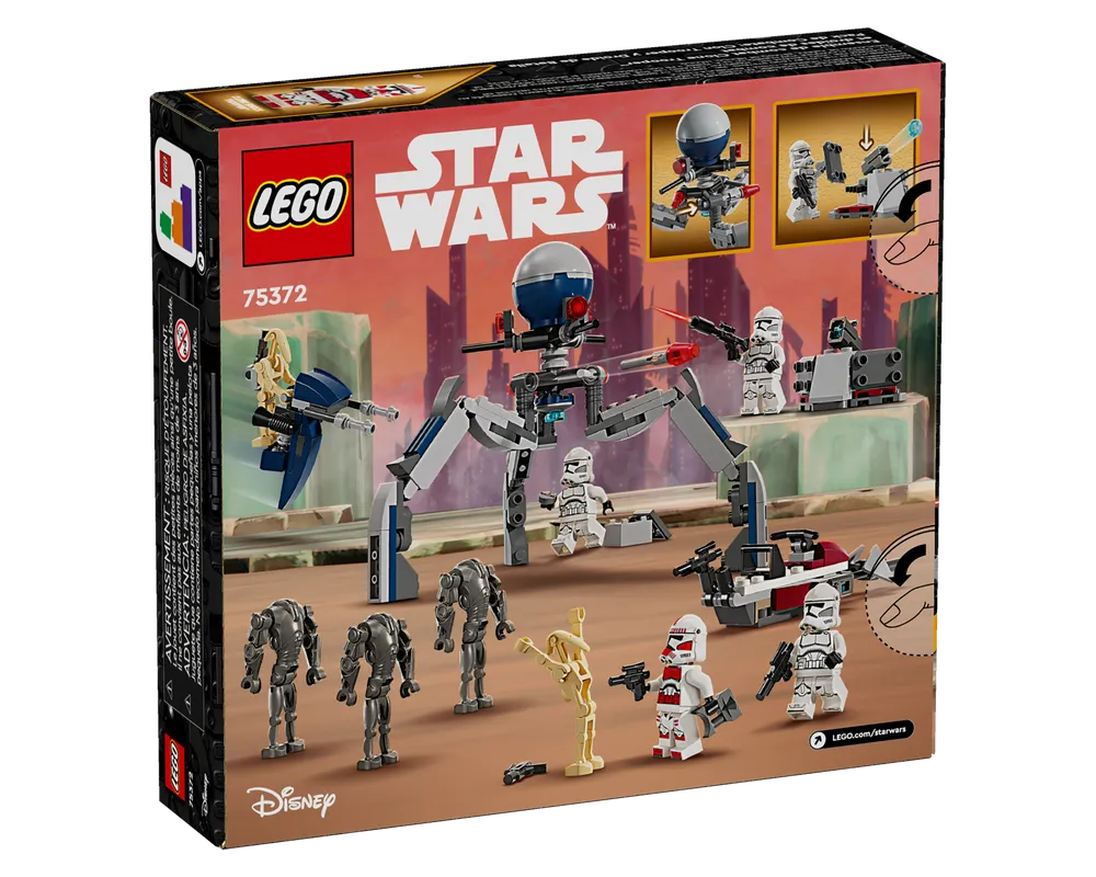 LEGO Star Wars 75372 - Clone Trooper & Battle Droid Battle Pack - Authentic LEGO Set Image 3
