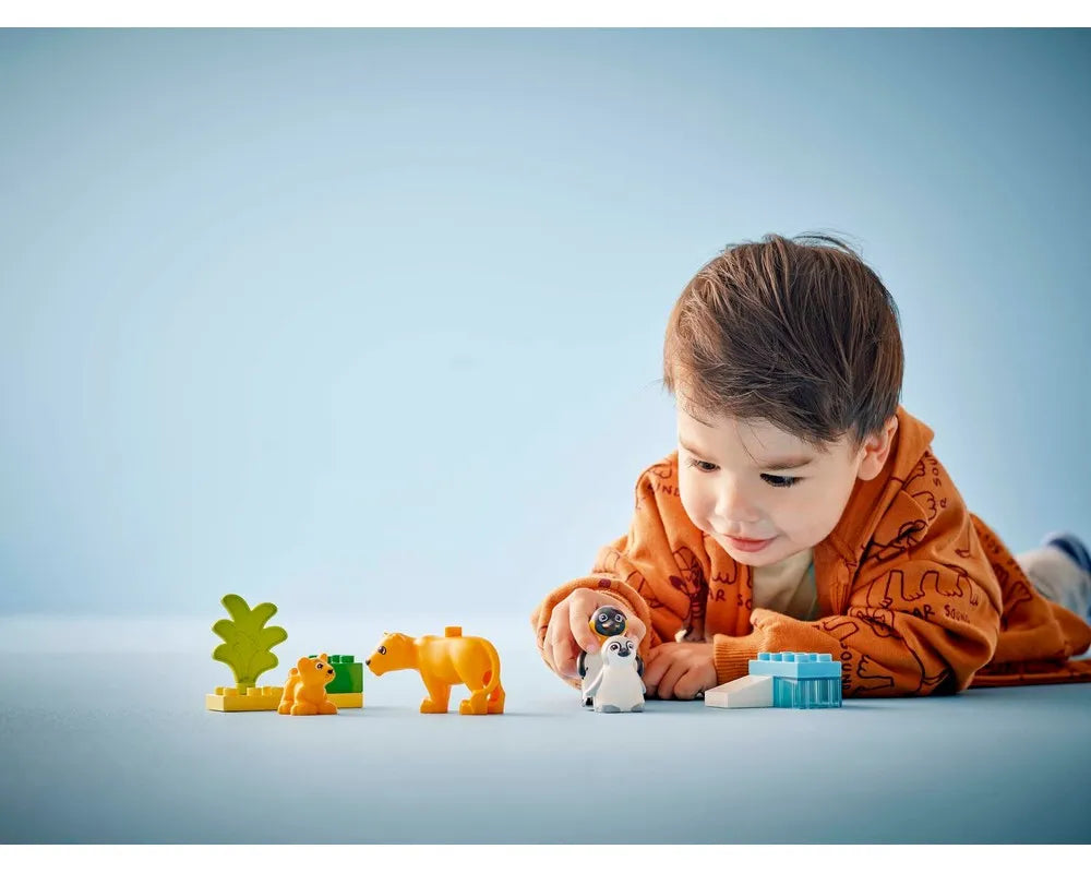 LEGO DUPLO 10442 - Wild Animal Families: Penguins & Lions - Authentic LEGO Set Image 7