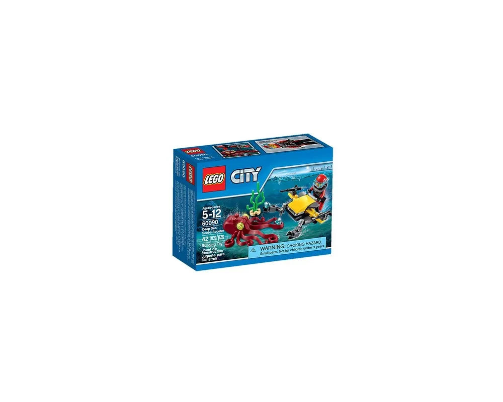 LEGO City 60090 - Deep Sea Scuba Scooter - Authentic LEGO Set Main Image