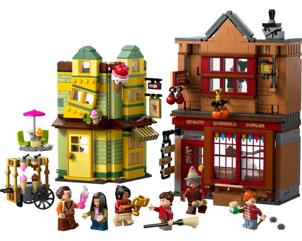 LEGO Harry Potter 76452 - Quality Quidditch Supplies & Ice Cream Parlour - Authentic LEGO Set Image 12