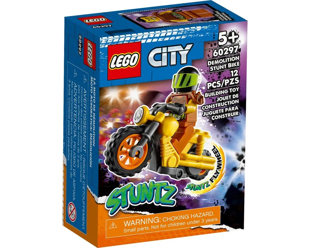 LEGO City 60297 - Demolition Stunt Bike - Authentic LEGO Set Main Image