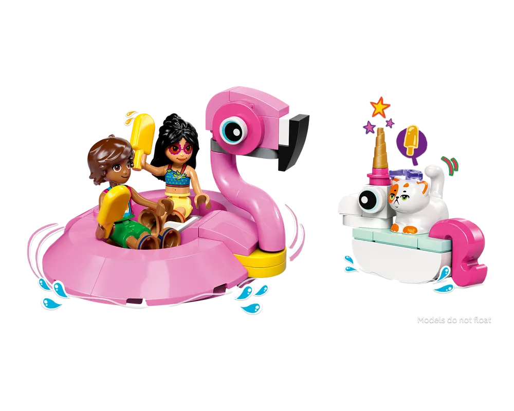 LEGO Friends 42658 - Unicorn & Flamingo Pool Party - Authentic LEGO Set Image 14