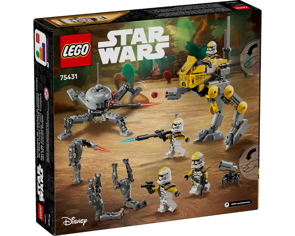 LEGO Star Wars 75431 - 327th Star Corps Clone Troopers Battle Pack - Authentic LEGO Set Image 2