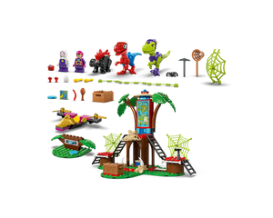 LEGO Super Heroes 11200 - Spidey and Gobby's Raptor Battle at Tree House HQ - Authentic LEGO Set Image 4