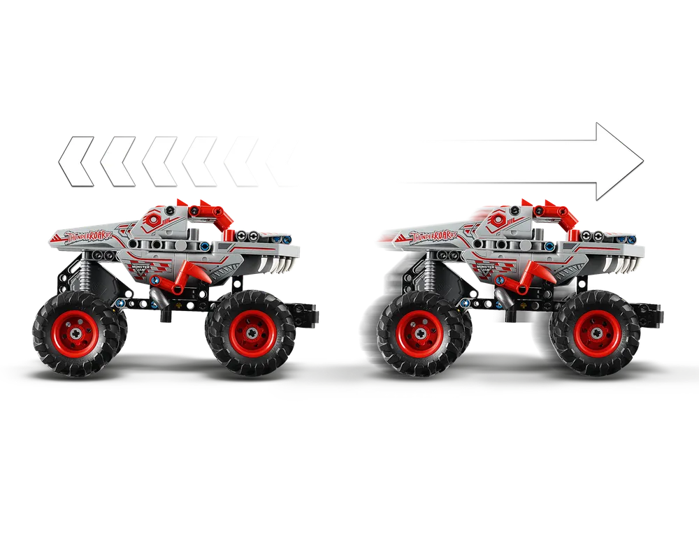 LEGO Technic 42200 - Monster Jam ThunderROARus Pull-Back - Authentic LEGO Set Image 5