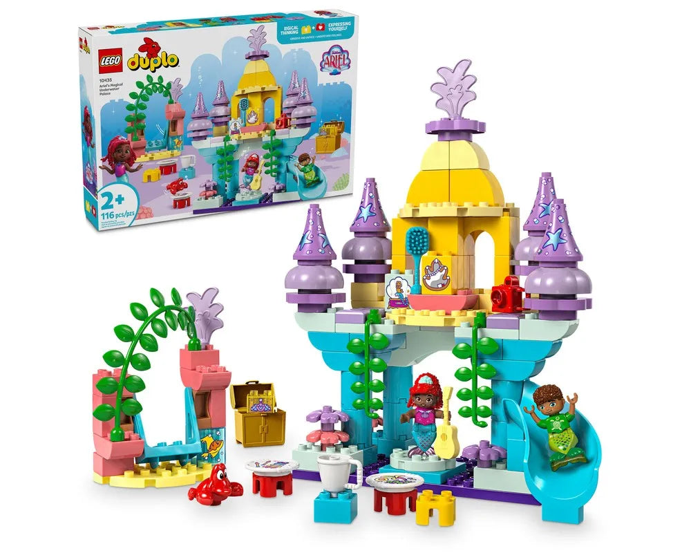 LEGO DUPLO 10435 - Ariel's Magical Underwater Palace - Authentic LEGO Set Main Image