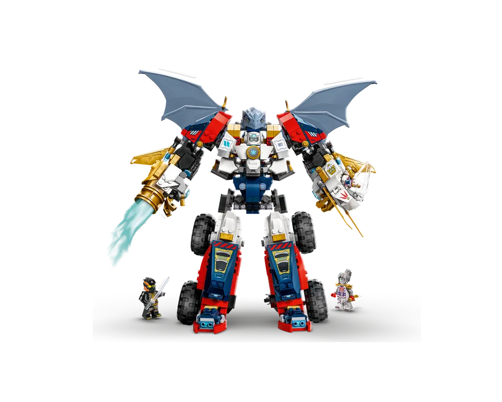 LEGO NINJAGO 71834 - Zane's Ultra Combiner Mech - Authentic LEGO Set Image 4