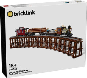 LEGO BrickLink Designer Program 910035 - Logging Railway - Authentic LEGO Set Main Image
