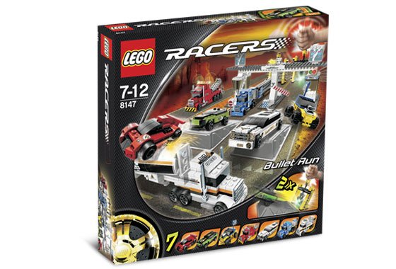 LEGO Racers 8147 - Bullet Run - Authentic LEGO Set Main Image
