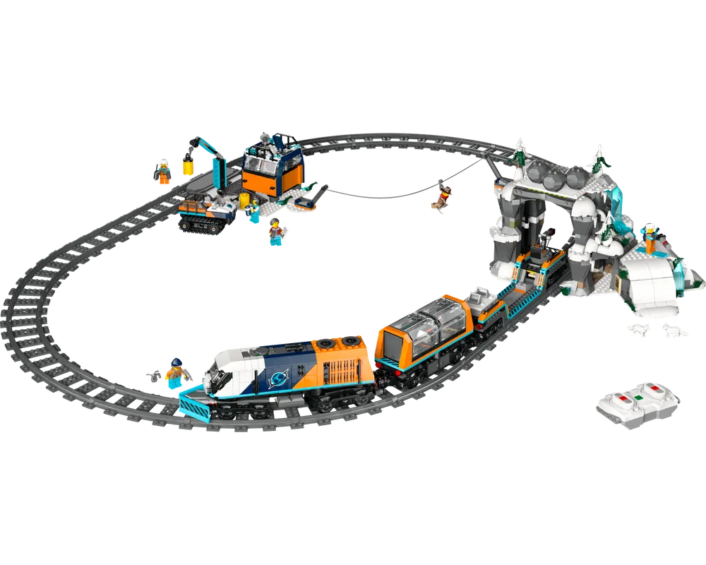 LEGO City 60470 - Explorers' Arctic Polar Express Train - Authentic LEGO Set Image 14