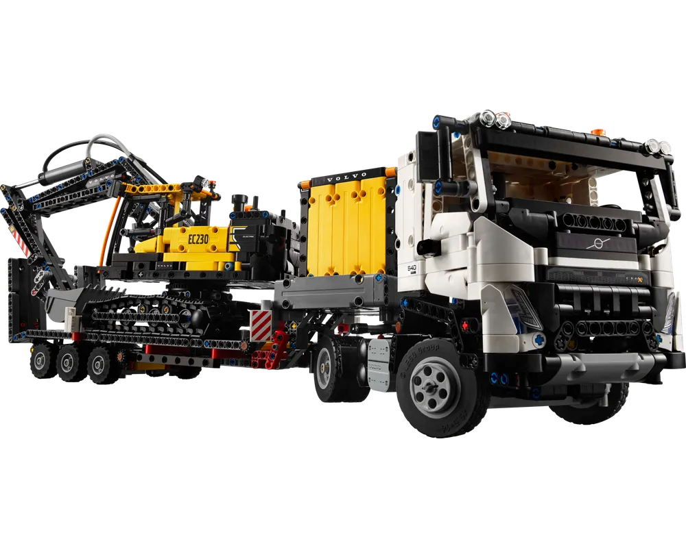 LEGO Technic 42175 - Volvo FMX Truck & EC230 Electric Excavator - Authentic LEGO Set Image 2