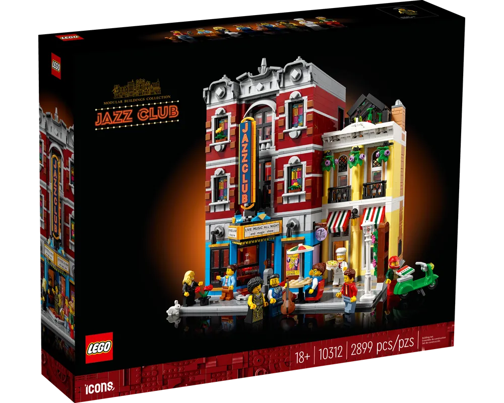 LEGO LEGO Ideas &#40;CUUSOO&#41; 10312 - Jazz Club - Authentic LEGO Set Main Image