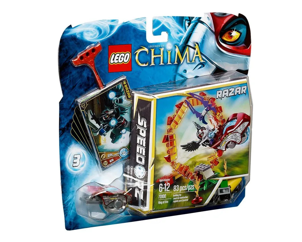 LEGO LEGENDS OF CHIMA 70100 - Ring of Fire - Authentic LEGO Set Main Image