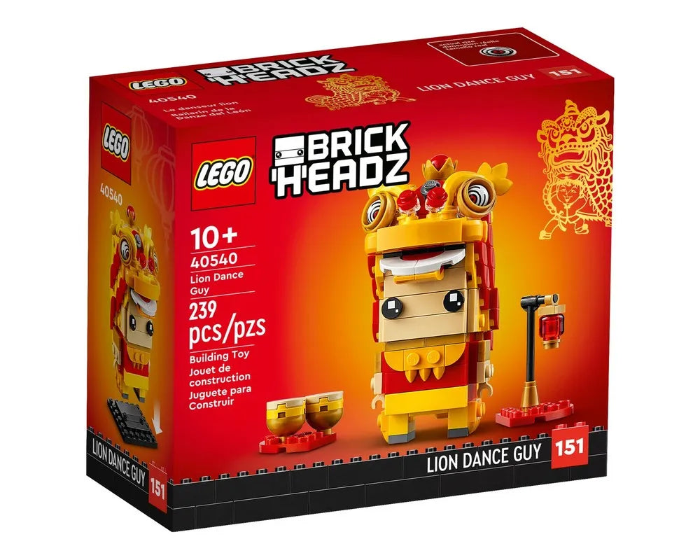 =LEGO BrickHeadz 40540 - Lion Dance Guy - Authentic LEGO Set Main Image