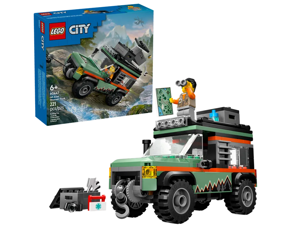 LEGO City 60447 - Off-Road Mountain Truck - Authentic LEGO Set Main Image