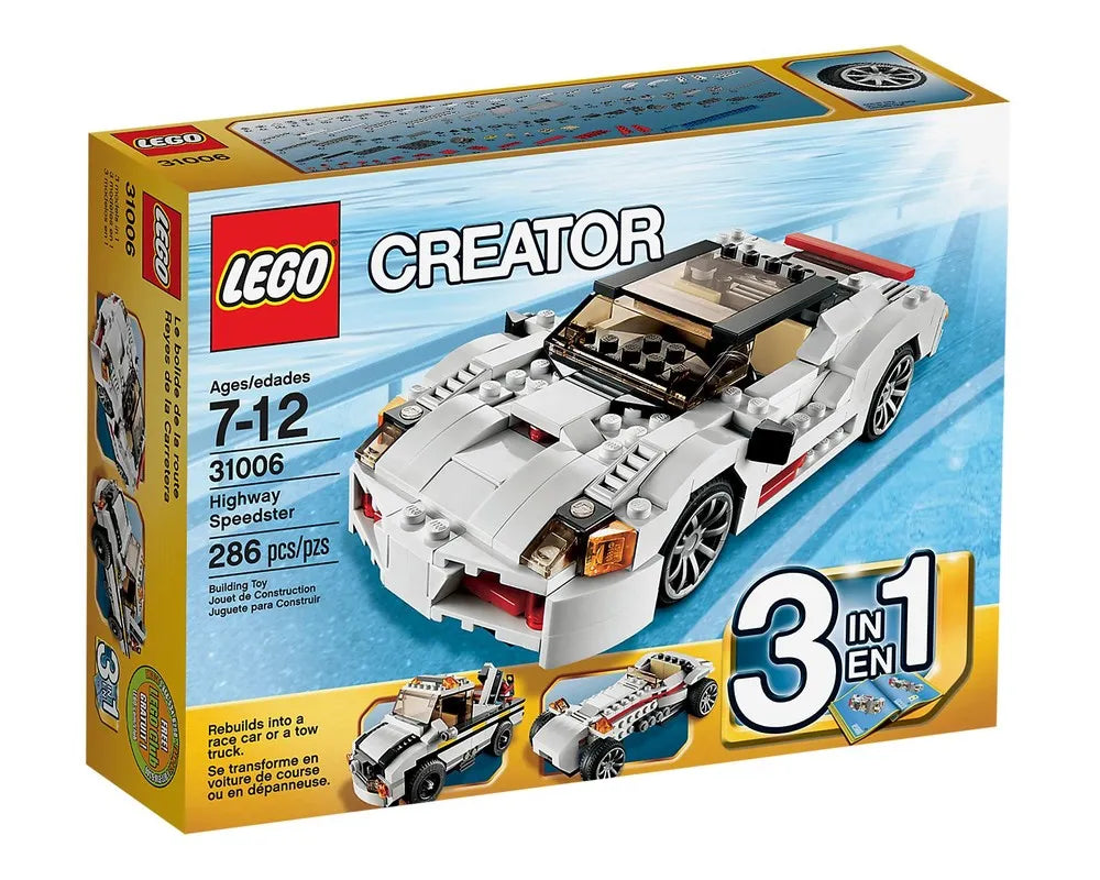 LEGO Creator 31006 - Highway Speedster - Authentic LEGO Set Main Image