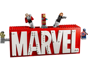 LEGO Super Heroes 76313 - MARVEL Logo - Authentic LEGO Set Image 3