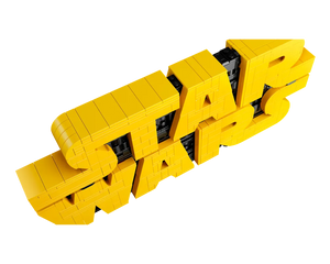 LEGO Star Wars 75407 - Brick-Built Star Wars Logo - Authentic LEGO Set Image 4
