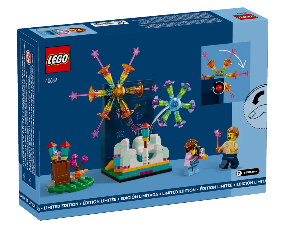 LEGO Promotional 40689 - Firework Celebrations - Authentic LEGO Set Image 4