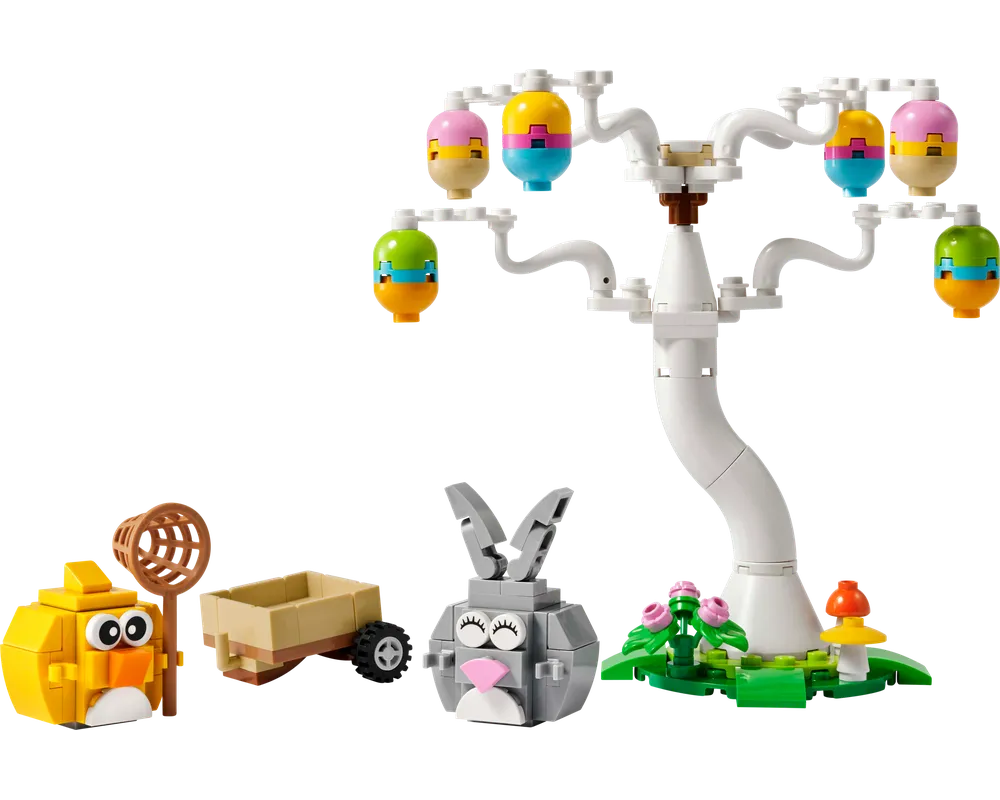 LEGO Holiday & Event 40808 - Easter Bunny and Chick Egg Hunt - Authentic LEGO Set Image 3