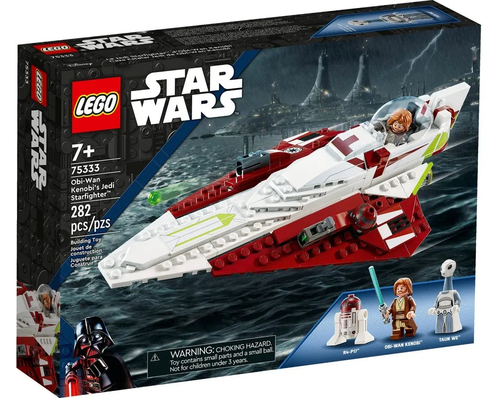 LEGO Star Wars 75333 - Obi-Wan Kenobi&#39;s Jedi Starfighter - Authentic LEGO Set Main Image