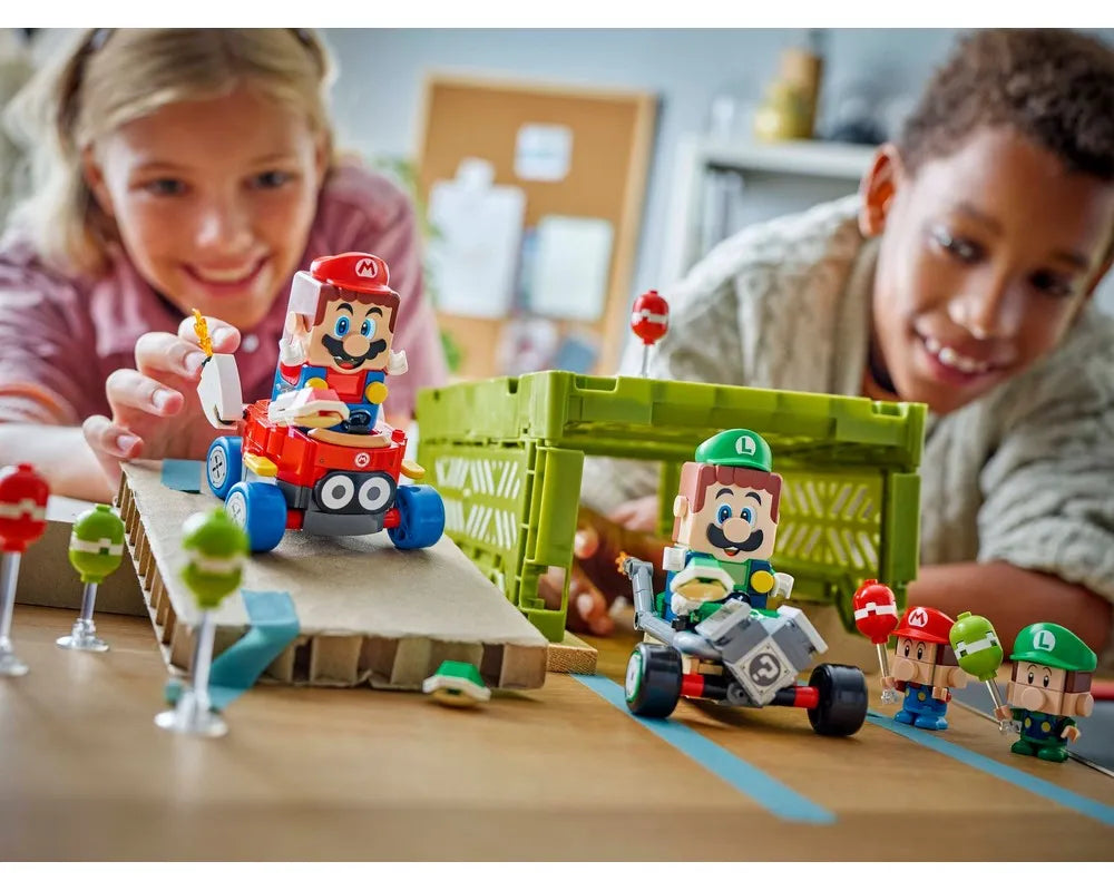 LEGO Super Mario 72034 - Baby Mario vs. Baby Luigi - Authentic LEGO Set Image 9