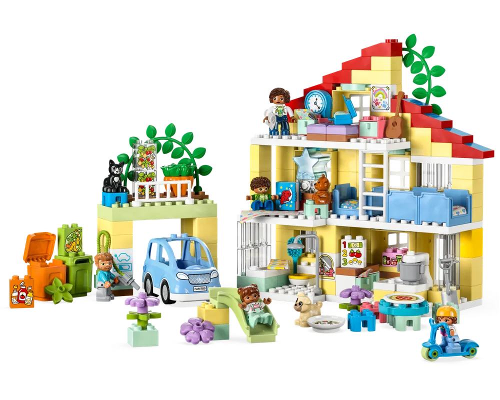 LEGO DUPLO 10994 - 3-in-1 Family House - Authentic LEGO Set Image 2