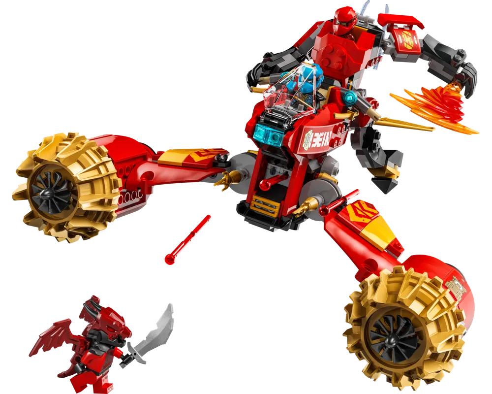 LEGO NINJAGO 71830 - Kai's Mech Storm Rider - Authentic LEGO Set Image 2