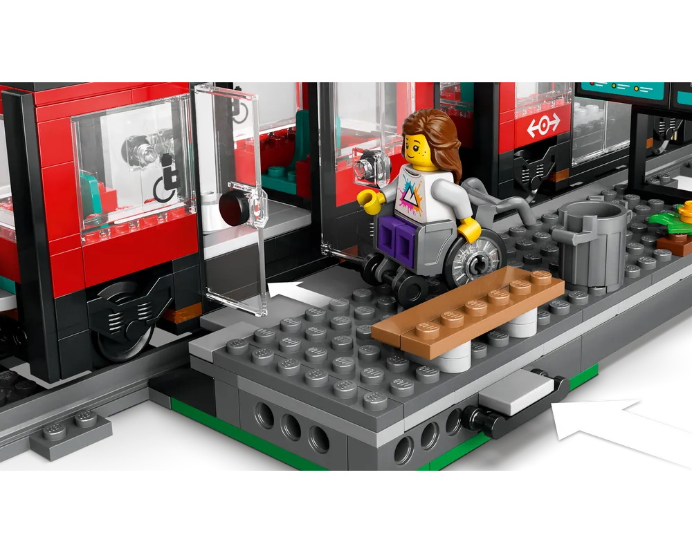 LEGO City 60423 - Downtown Streetcar - Authentic LEGO Set Image 7