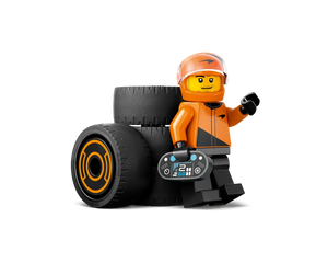 LEGO City 60442 - F1 Driver with McLaren Race Car - Authentic LEGO Set Image 6