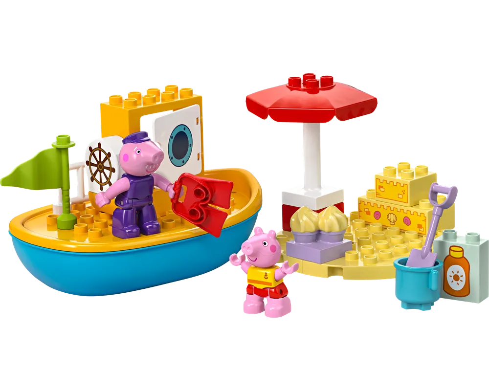 LEGO DUPLO 10432 - Peppa Pig Boat Trip - Authentic LEGO Set Image 2