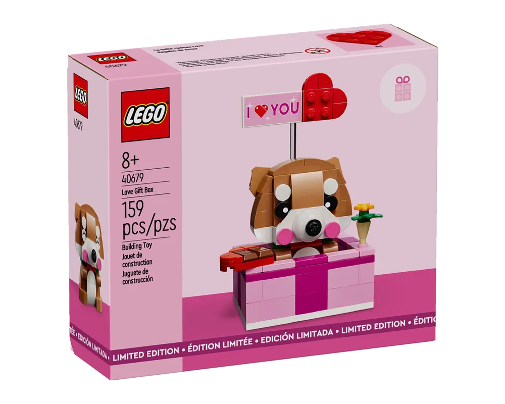 LEGO Holiday & Event 40679 - Love Gift Box - Authentic LEGO Set Main Image