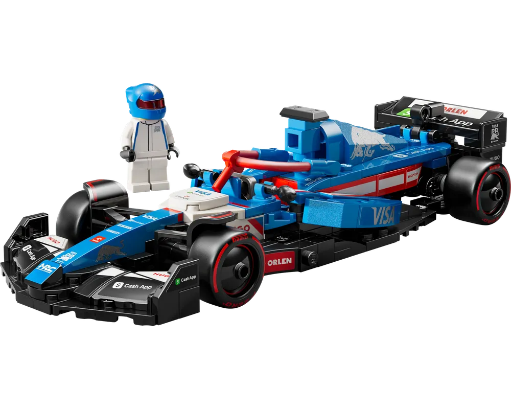 LEGO SPEED CHAMPIONS 77246 - Visa Cash App RB VCARB 01 - Authentic LEGO Set Image 2