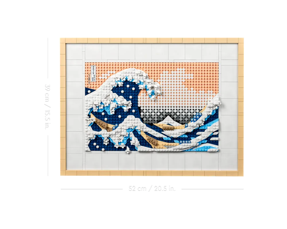 LEGO Art 31208 - Hokusai - The Great Wave - Authentic LEGO Set Image 4