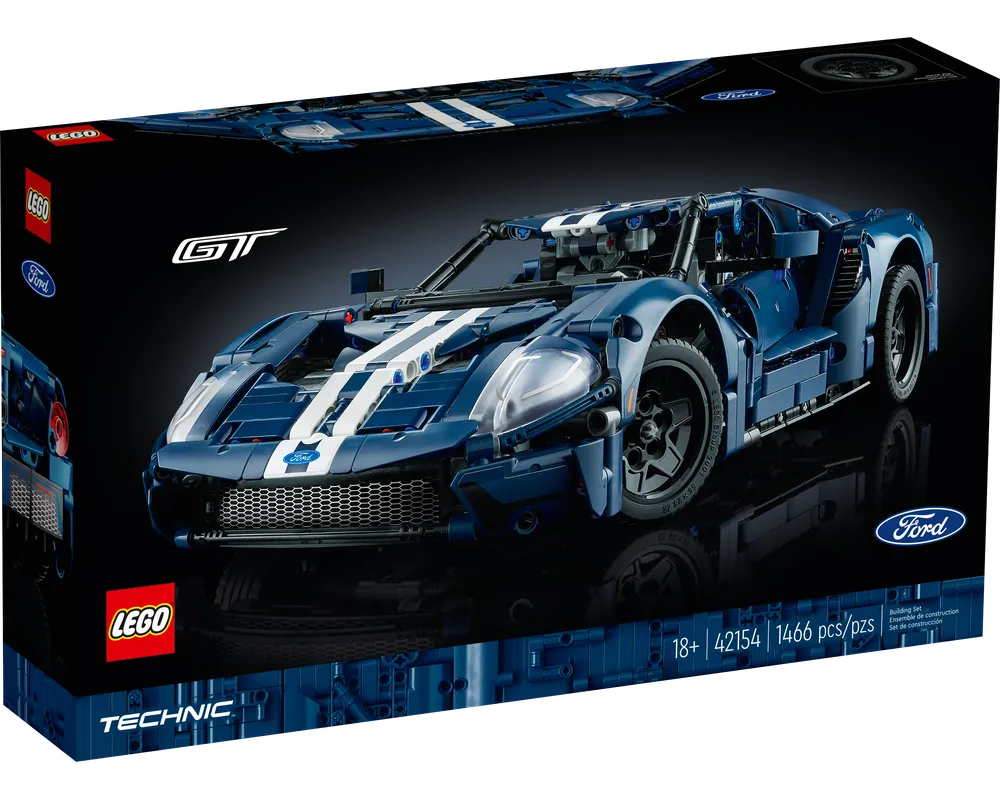 LEGO Technic 42154 - 2022 Ford GT - Authentic LEGO Set Main Image