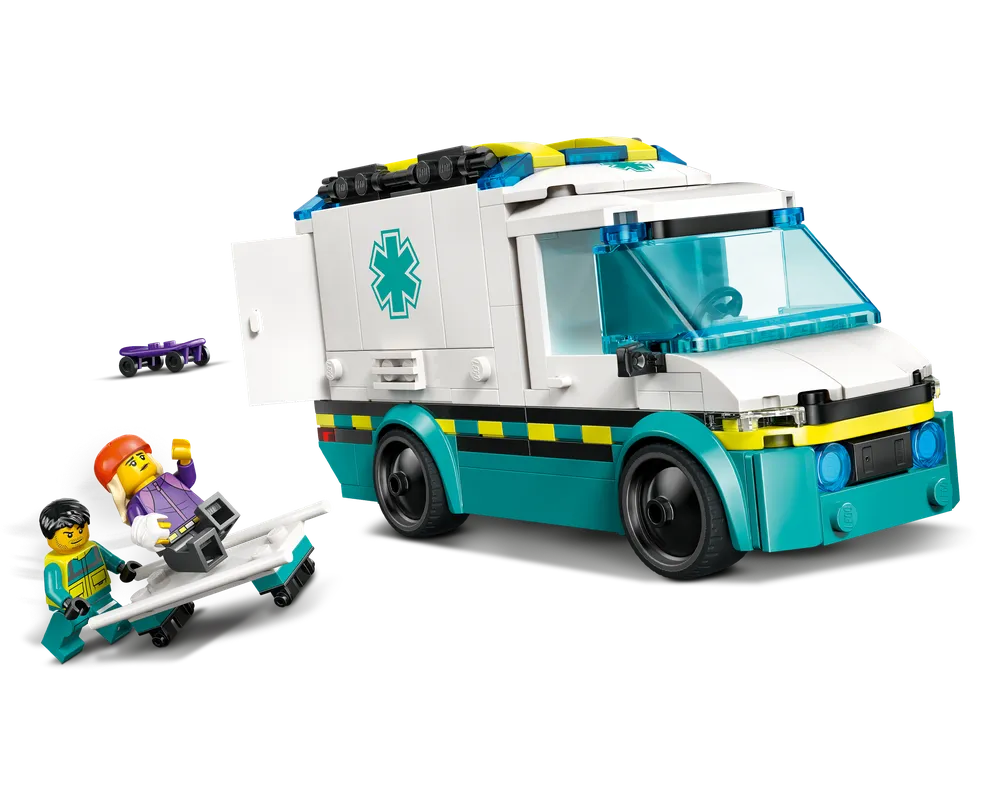 LEGO City 60451 - Emergency Ambulance - Authentic LEGO Set Image 4