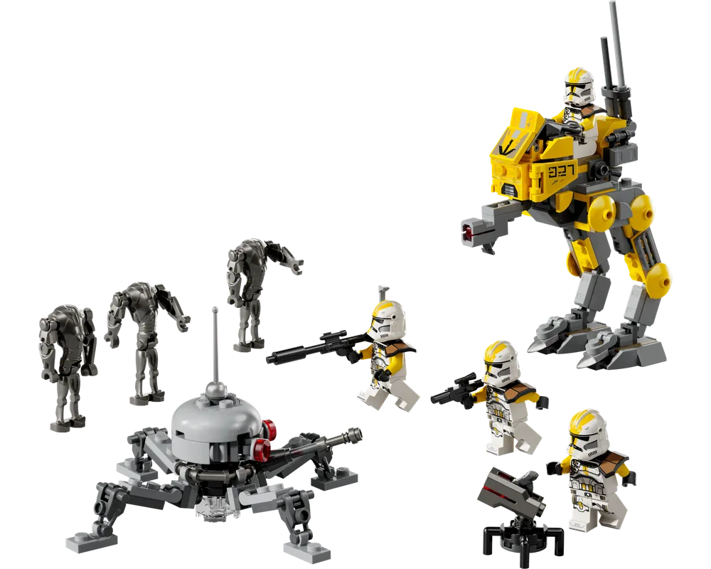 LEGO Star Wars 75431 - 327th Star Corps Clone Troopers Battle Pack - Authentic LEGO Set Image 3